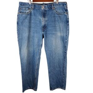 Levi 550 Jeans Mens 42x30 Relaxed‎ Fit Medium Wash Denim